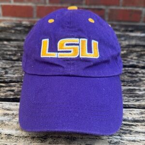 Captivating Headwear LSU Tigers Embroidered Purple Gold Adjustable Hat Cap